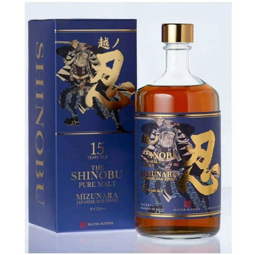 Shinobu 忍 Pure Malt 15 Years Mizunara Oak Finish 700ml (圖片2)