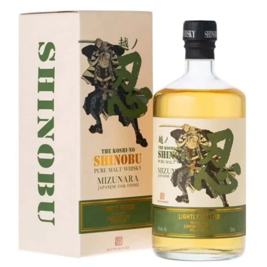 Shinobu 忍 Lightly Peated Pure Malt Mizunara Oak Finish 700ml (圖片2)