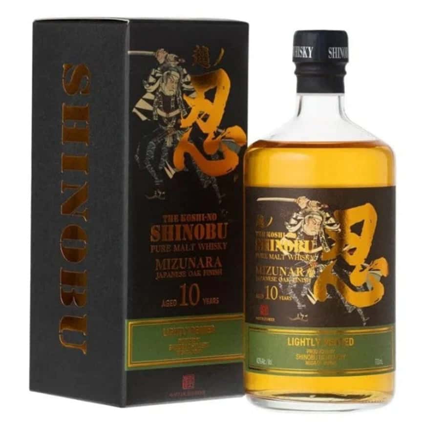 Shinobu 忍 Lightly Peated Pure Malt 10 Years Mizunara Oak Finish 700ml (圖片2)