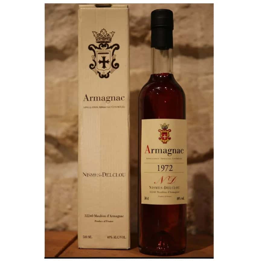 Nismes-Delclou Armagnac 1972 Vintage 500ml (圖片2)