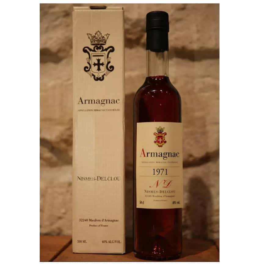 Nismes-Delclou Armagnac 1971 Vintage 500ml (圖片2)