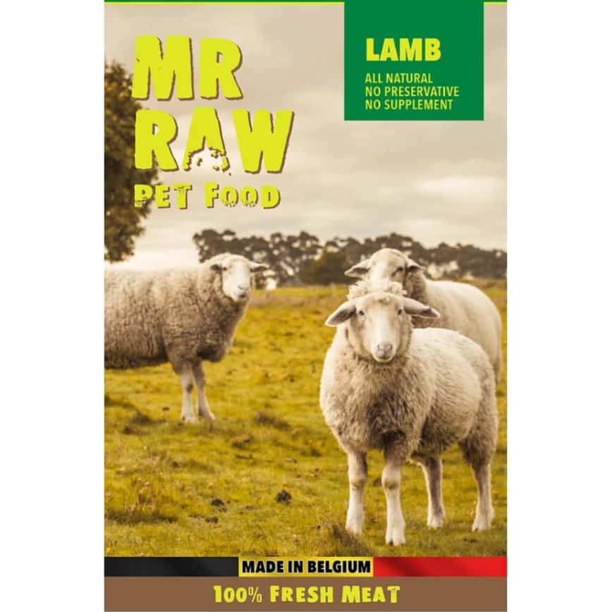 MR RAW 貓狗糧 冷凍脫水生肉凍乾糧 羊肉 400g (圖片2)