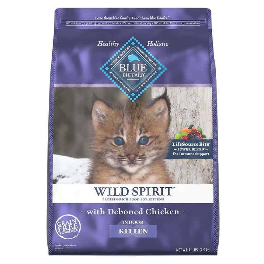 BLUE BUFFALO 貓糧 幼貓室內貓 雞肉配方 11lb (804718) (圖片2)