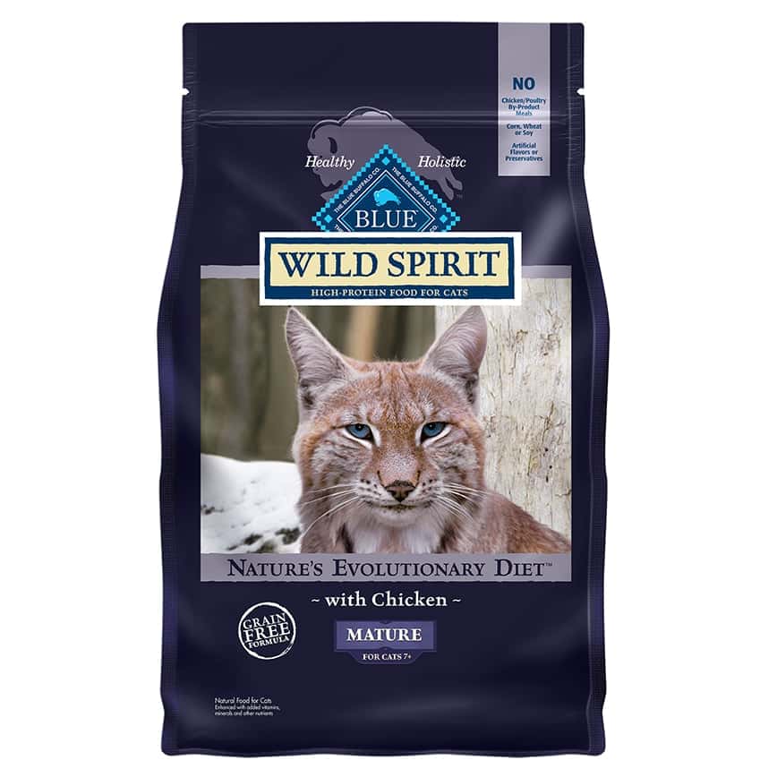 BLUE BUFFALO 貓糧 高齡貓室內貓雞肉配方 5lb (800304) (圖片2)