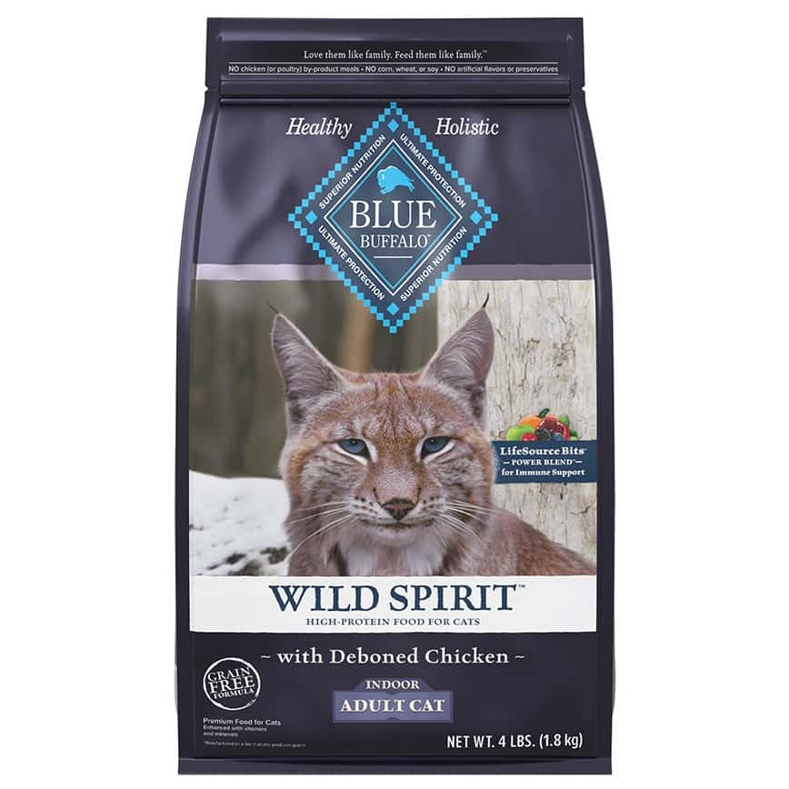 BLUE BUFFALO 貓糧 成貓室內貓 雞肉配方 4lb (804709) (圖片2)
