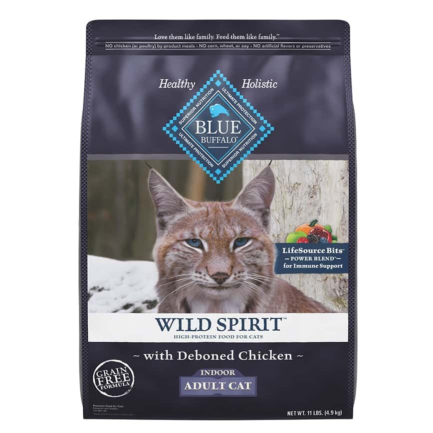 BLUE BUFFALO 貓糧 成貓室內貓 雞肉配方 11lb (804708) (圖片2)