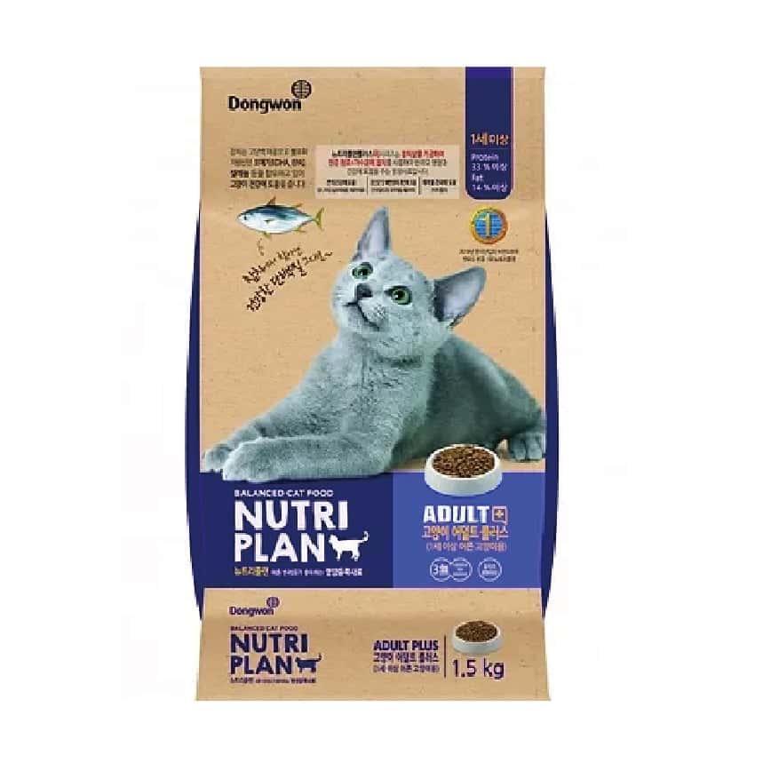 Nutriplan 貓糧 營養企劃 成貓營養配方 1.5kg (64354) - 限時優惠 (圖片2)