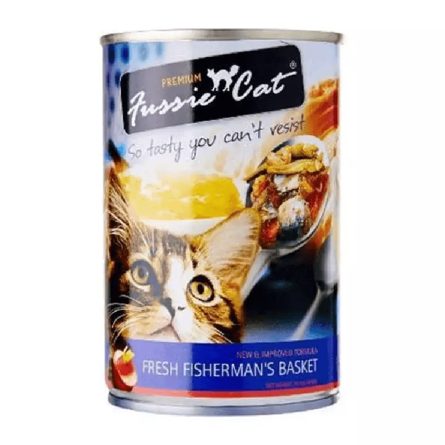 Fussie Cat 貓罐頭 漁夫之籃 400g (紫) (FU-4FBC) (新舊包裝隨機發貨) (圖片2)