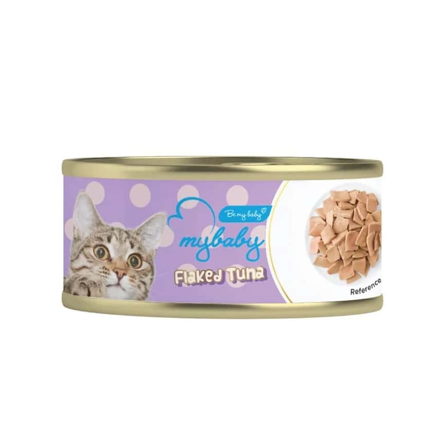 My baby 貓罐頭 吞拿魚塊 Flaked Tuna 85g (紫) (90401394B) (圖片2)
