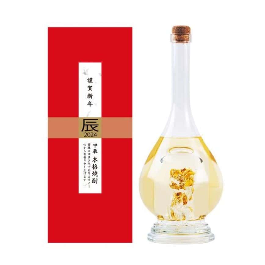 八鹿酒造 干支ボトル 2024 辰年(龍年) 本格燒酎 麥 25度 500ml (圖片2)