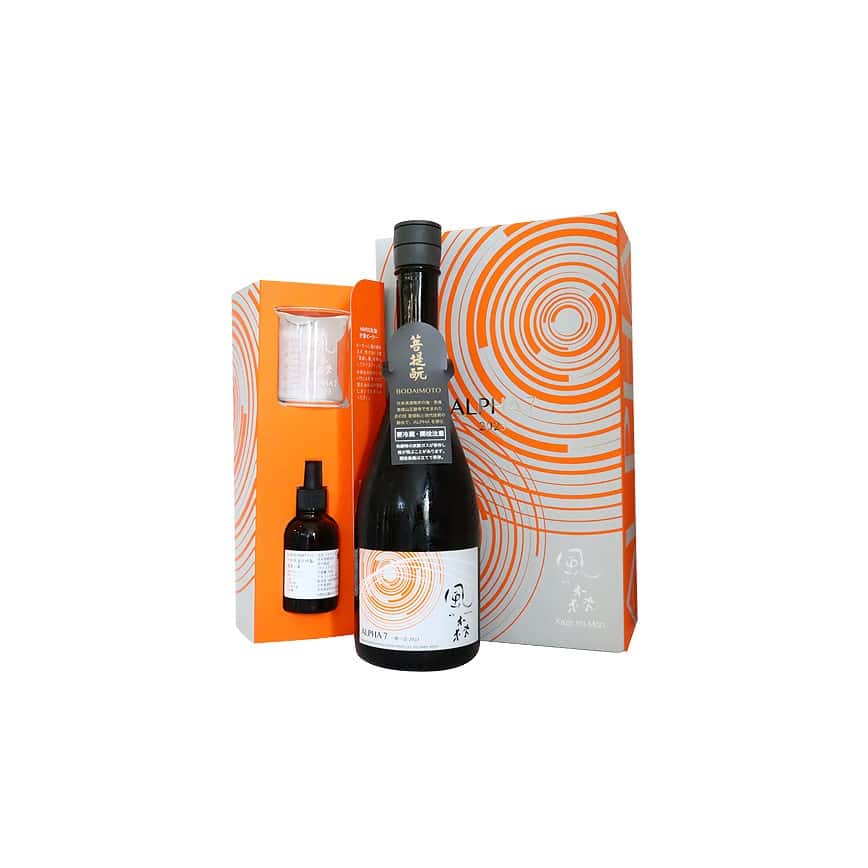油長酒造 風之森 ALPHA 7 一期一会 菩提酛 720ml + 烈酒 50ml - 特別限定 (圖片2)