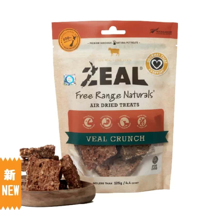 ZEAL 狗小食 紐西蘭牛仔肉脆 Veal Crunch 125g (NP108) (圖片2)