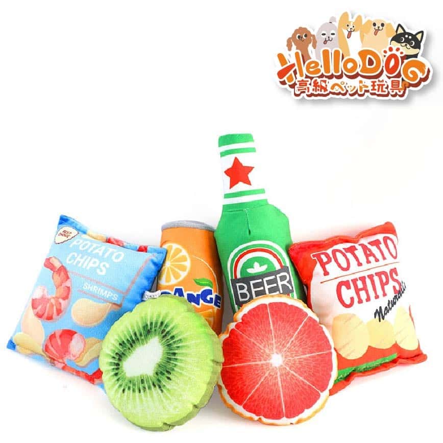 HelloDOG 玩具嚴選 發聲磨牙潔齒啤牌報紙 1件(內含響紙) (圖片2)