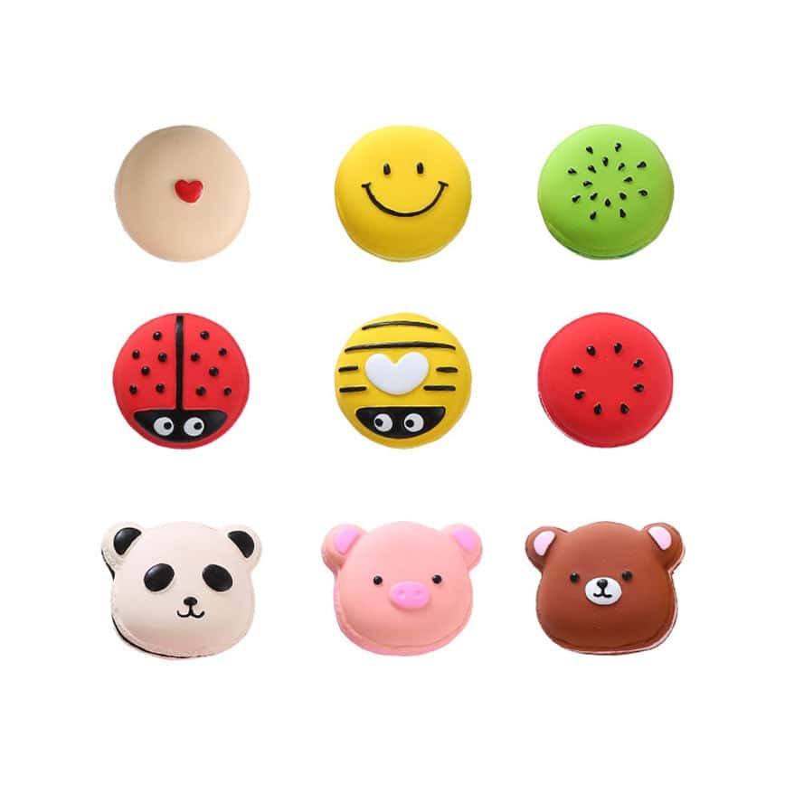 HelloDOG 玩具嚴選 狗玩具 狗狗乳膠啃咬玩具 馬卡龍造型 1個 (隨機款) (圖片2)