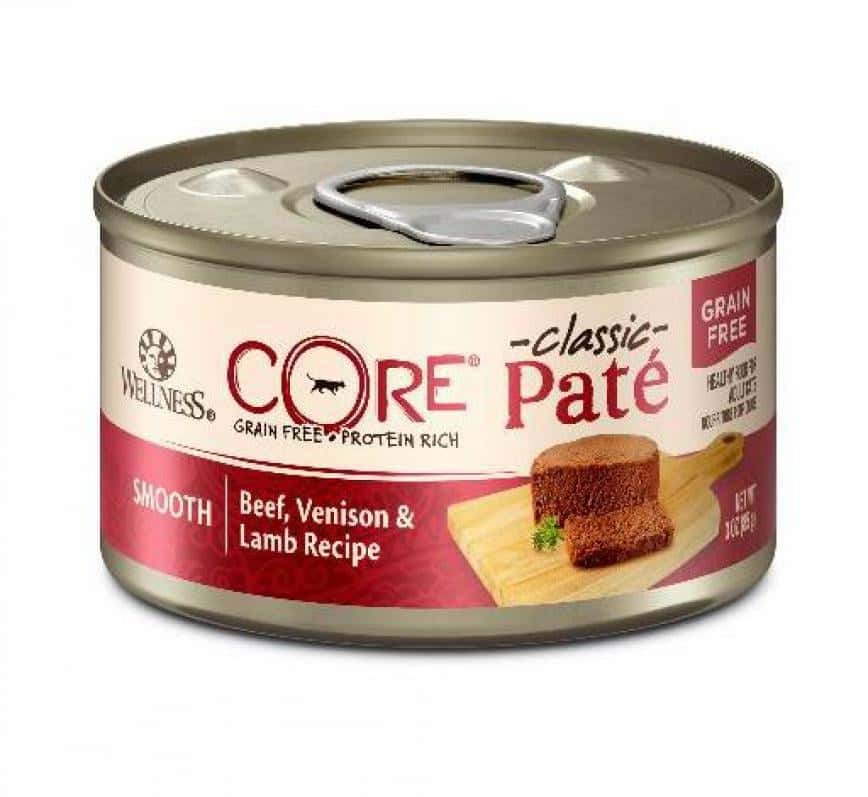 WELLNESS CORE 貓罐頭 Classic Pate Smooth 無穀物 牛肉鹿肉及羊肉 Beef, Venison & Lamb 5.5oz (7920) (圖片2)
