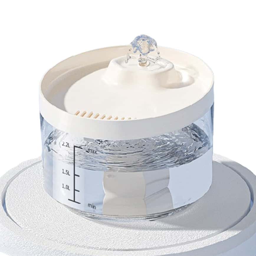 嚴選系列 - 寵物活水循環智能自動 USB飲水機 2200ml (顏色隨機) (圖片2)