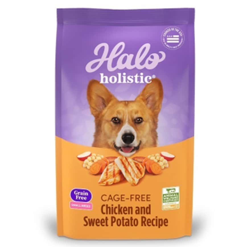 HALO 狗糧 小型犬成犬無穀糧 雞肉甜薯配方 3.5lb (57603) (新包裝) (圖片2)
