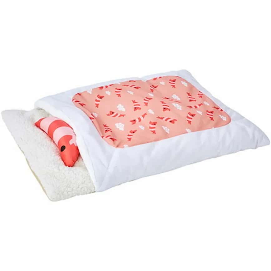 Petio 寵物床墊 蓬鬆可手洗可枕睡袋床 日式棉被+龍蝦枕頭 (貓犬用) (W27265) (圖片2)