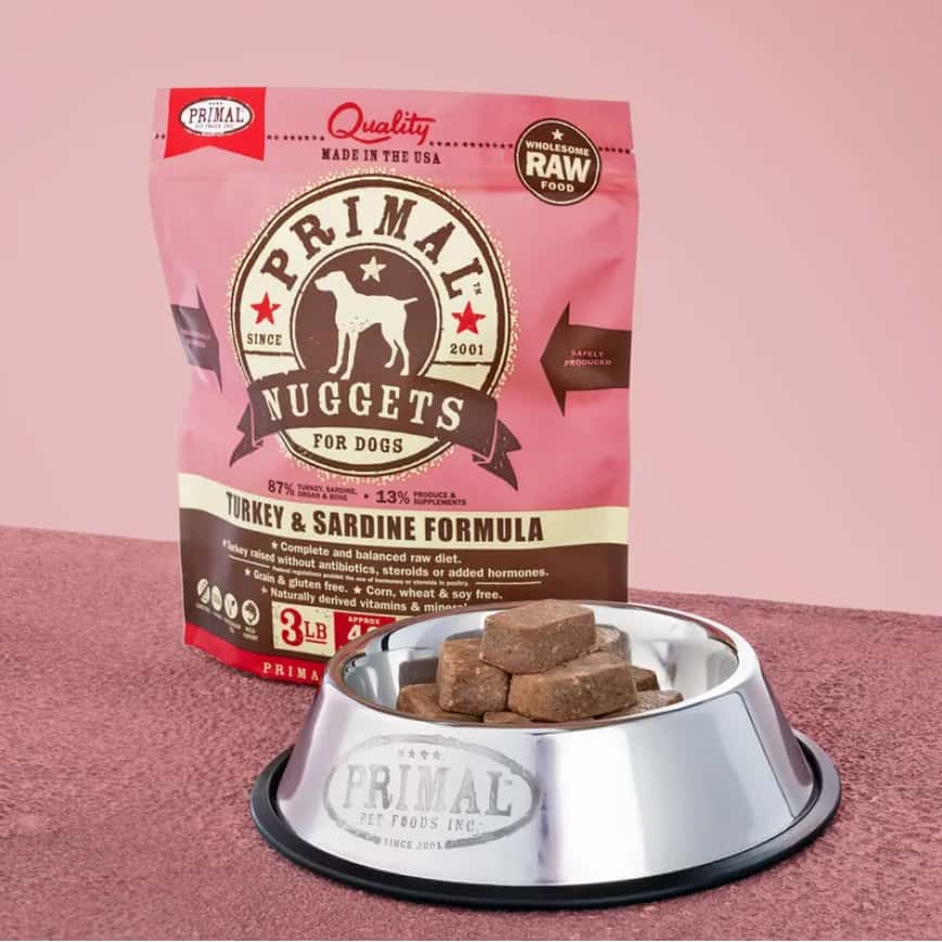 Primal 狗糧 急凍鮮肉磚系列 火雞配方 3lb (FTF3NG) (需冷藏) (圖片2)