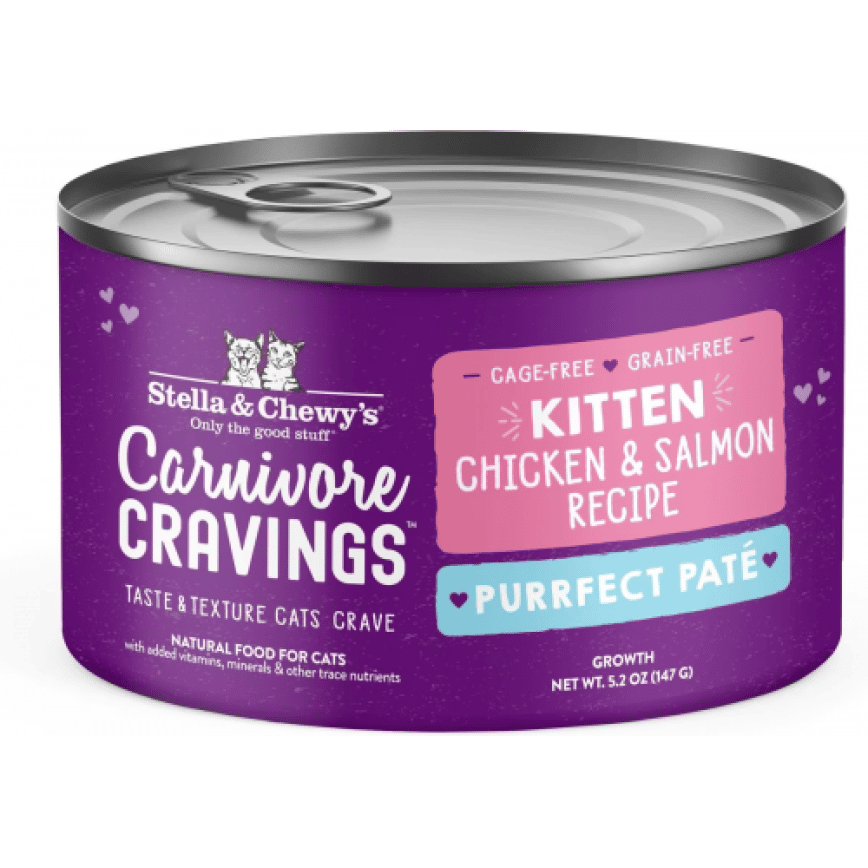 Stella & Chewy's 無穀物主食貓罐頭 滋味骨湯肉醬 幼貓配方 雞肉及三文魚 5.2oz (PPC-KIT-5.2) (圖片2)