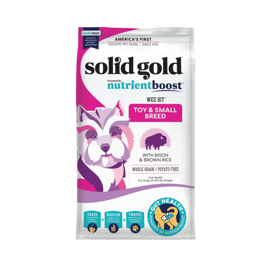 Solid Gold 素力高 狗糧 小型犬全年齡 野牛配方 3.75lb (SG719) (新配方升級版) (圖片2)