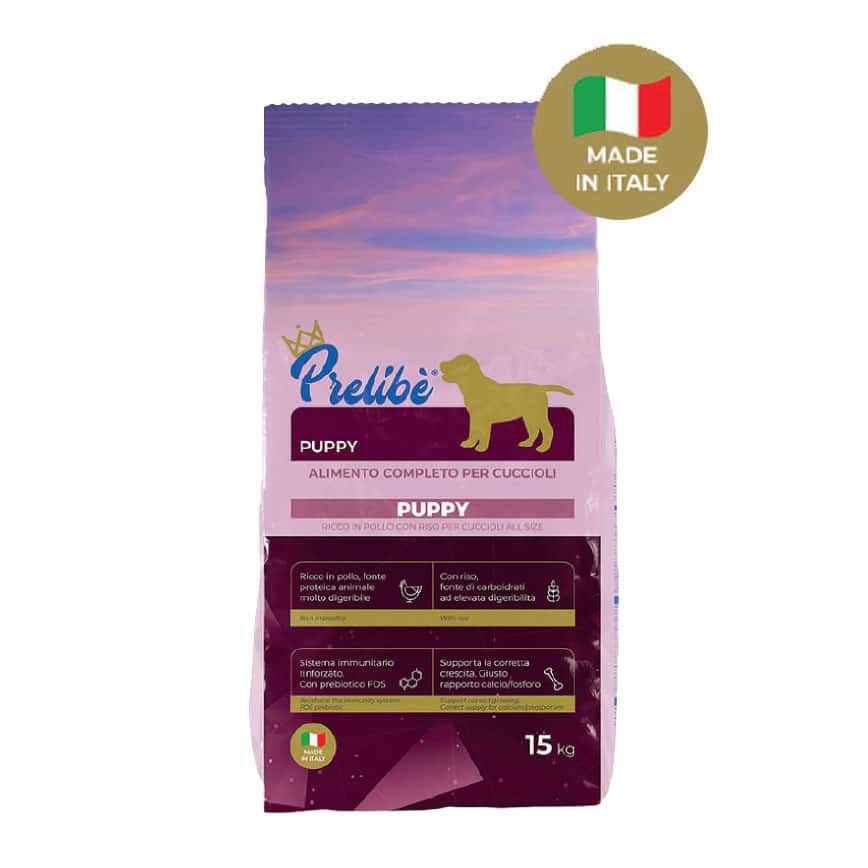 Prelibe 派樂比 狗糧 意大利幼犬乾糧 全品種適用 15kg 勁量裝 (限時體驗價) (圖片2)