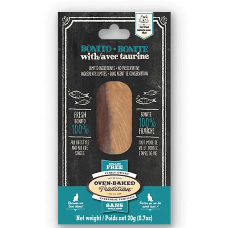 Oven Baked 貓零食 無穀物啖啖肉 鰹魚片 (含牛磺酸) 20g (圖片2)
