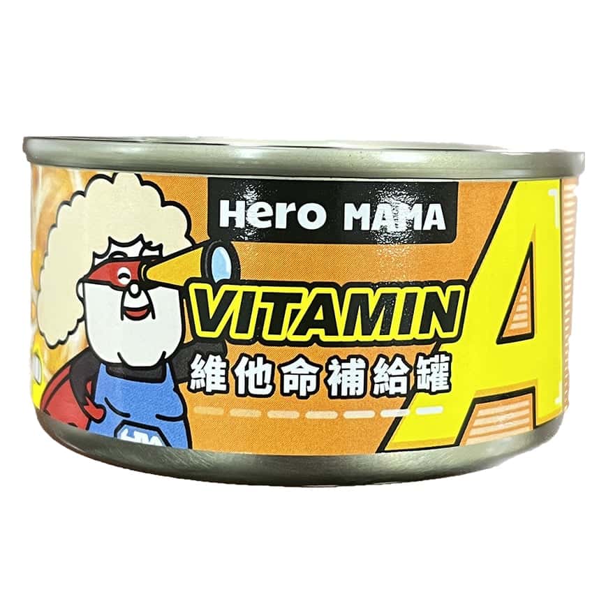 HeroMama 貓狗罐頭 補給罐 南瓜雞絲 維他命A 80g (圖片2)