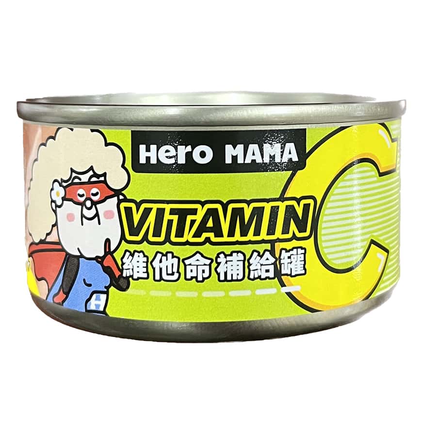 HeroMama 貓狗罐頭 補給罐 鮪魚小魚 維他命C 80g (圖片2)