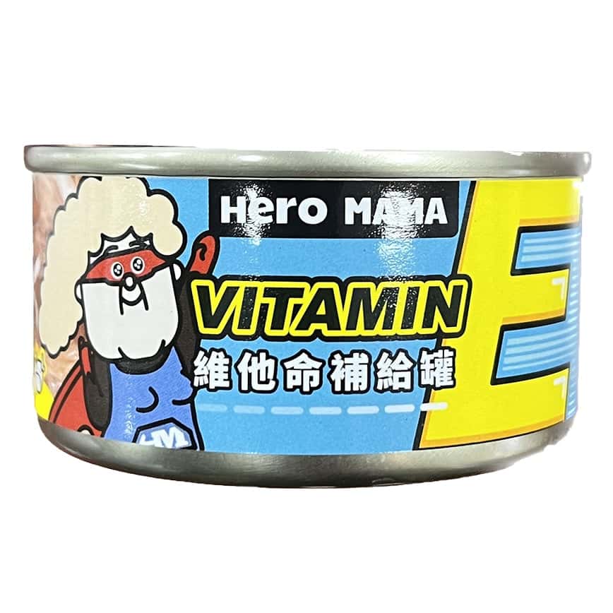 HeroMama 貓狗罐頭 補給罐 牛肉雞絲 維他命E 80g (圖片2)
