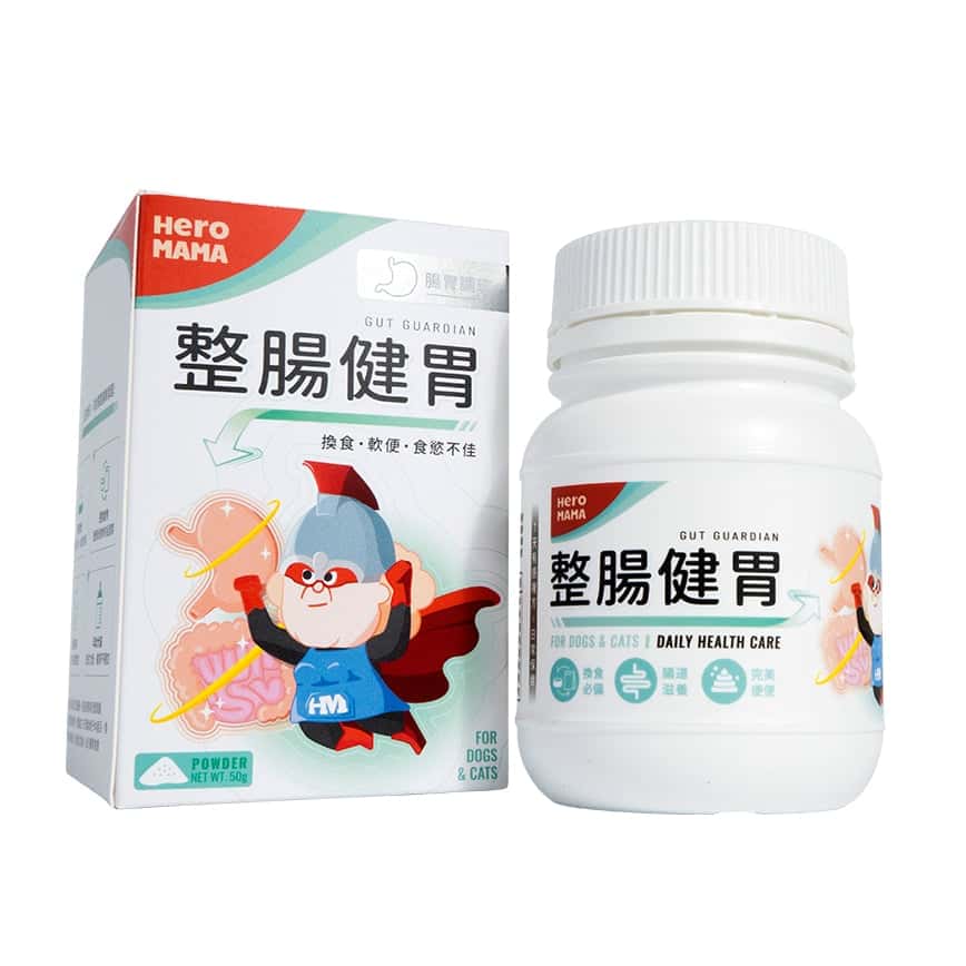 HeroMama 貓犬用保健品 整腸健胃 50g (圖片2)