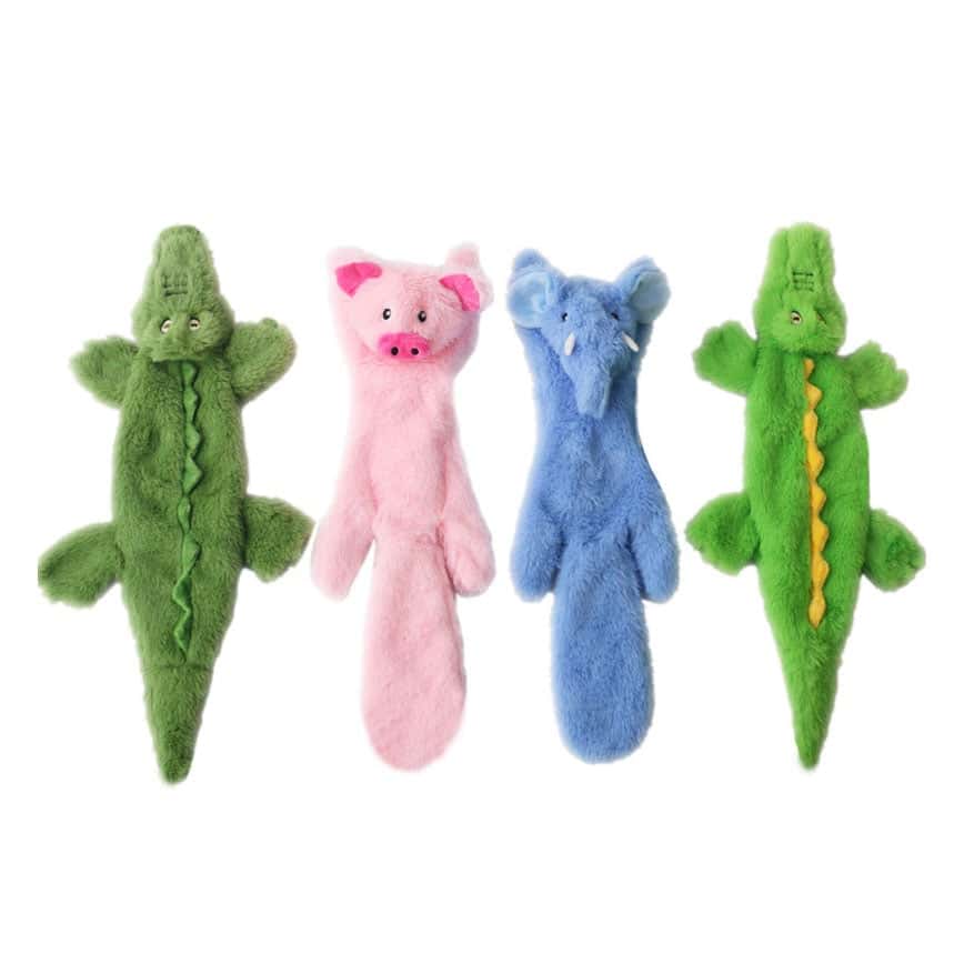 HelloDOG 玩具嚴選 鱷魚大象豬 1件 (隨機款) (圖片2)