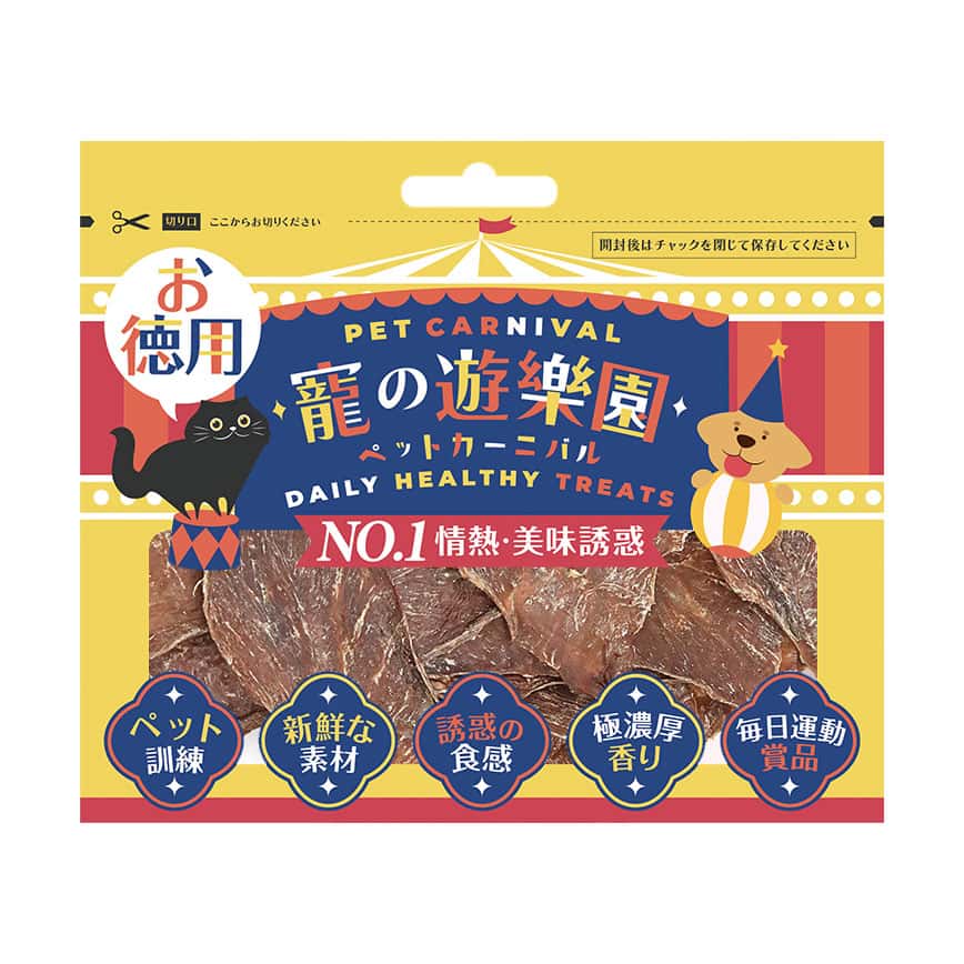 寵之遊樂園 風乾狗零食 純鴨肉切片 60g (圖片2)
