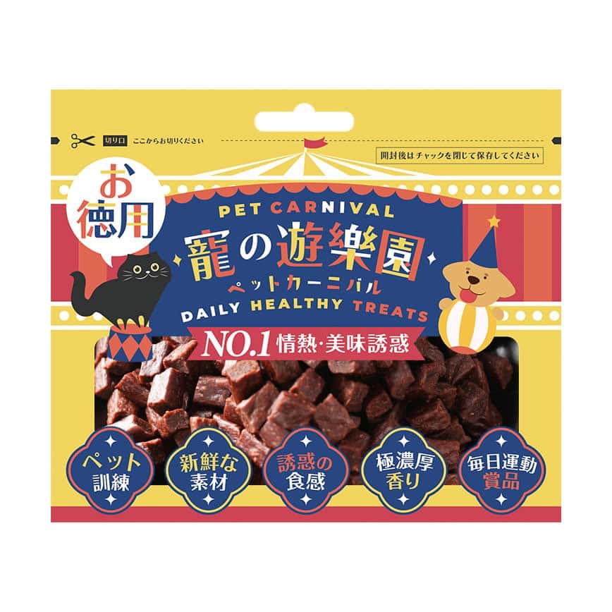 寵之遊樂園 嚴選狗零食 牛肉粒 100g (圖片2)