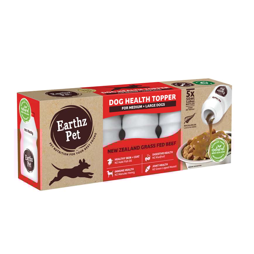 EarthzPet Pet力多 狗狗天然肉醬牛肉配方 50ml*5 (EPLB50) (圖片2)