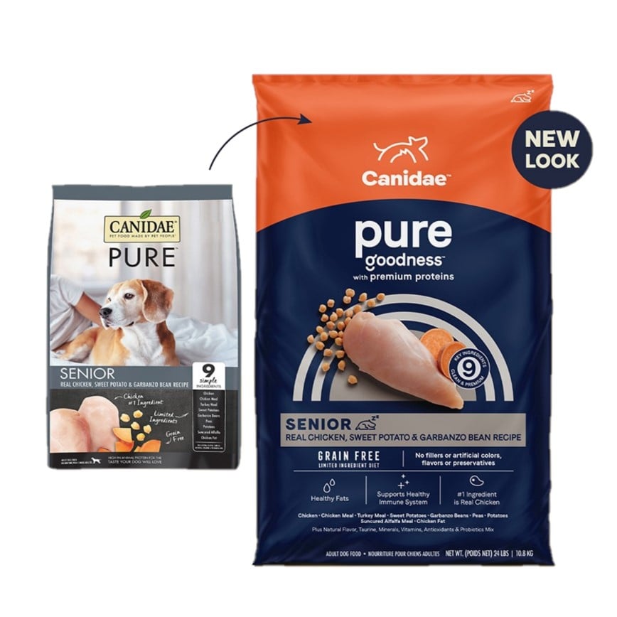 CANIDAE 咖比 狗糧 PURE 無穀物老年犬配方 22lb (1814A) (圖片2)
