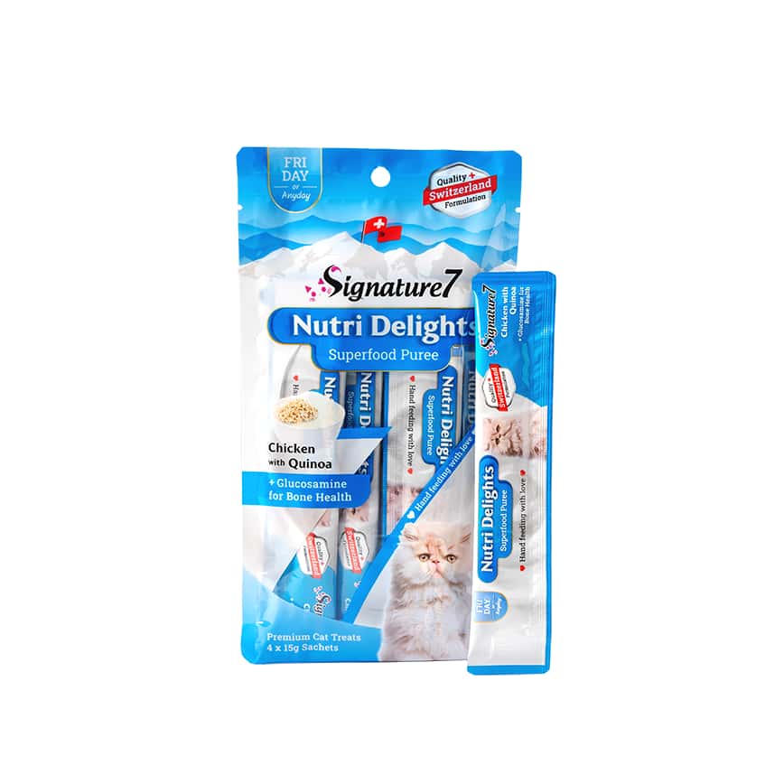 Signature7 營養肉泥唧唧醬 星期五 雞肉+藜麥 一包唧唧醬: 4 X 15G (S7-081801) (圖片2)