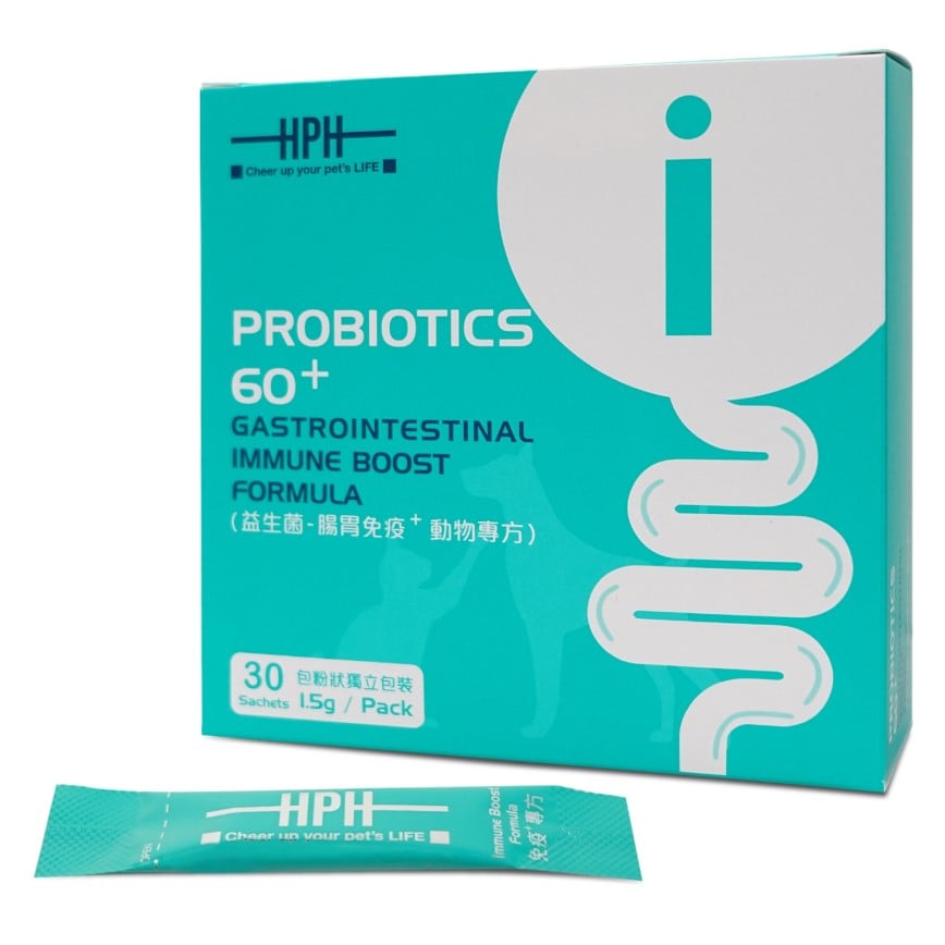 HPH 寵物益生菌 腸胃免疫⁺ 配方 1.5g×30包 (H-1913) (圖片2)