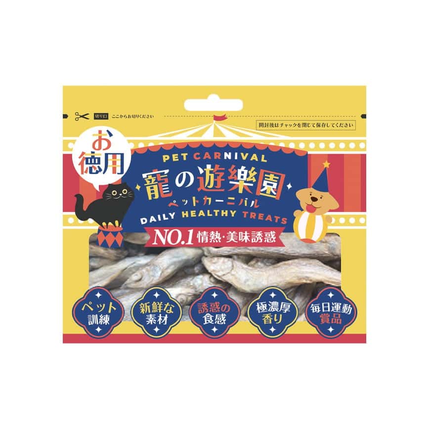 寵之遊樂園 凍乾 貓零食 狗零食 原條多春魚 50g (圖片2)