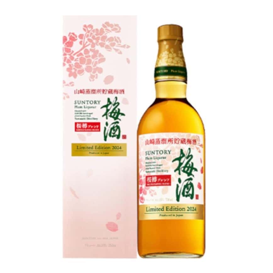 Suntory 三得利 山崎蒸餾所 櫻花桶梅酒 750ml - 2024 限量版 (圖片2)