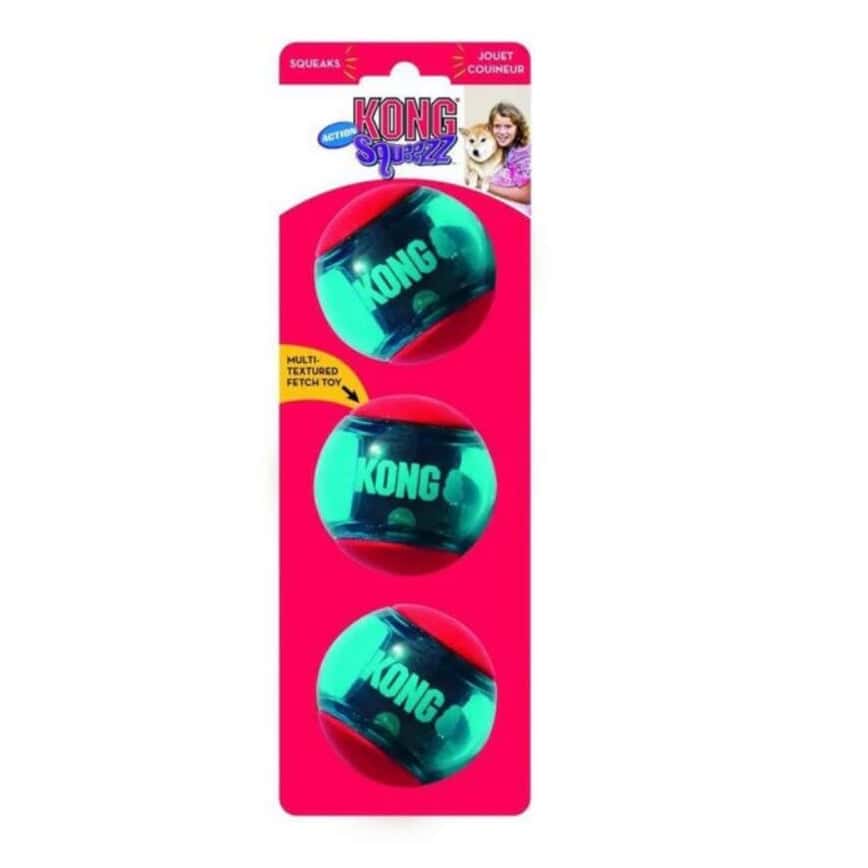 KONG Squeezz® Action 6cm (3 piece/packing) (66428) (圖片2)