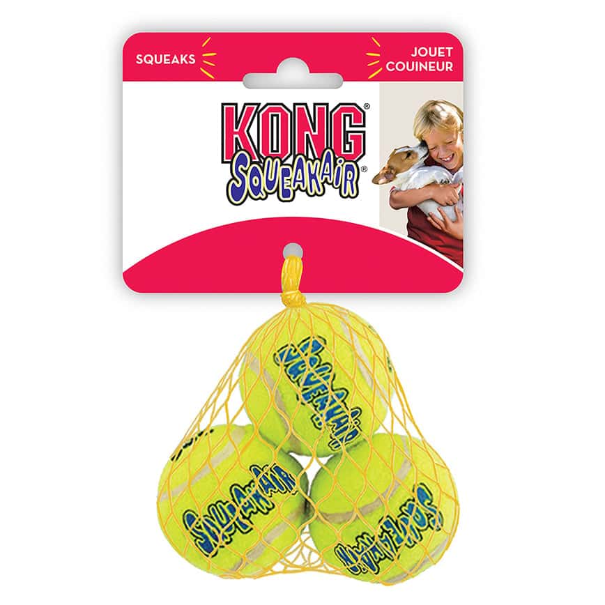 KONG Squeakair® Balls 4.5cm (3 piece/net) (47696) (圖片2)