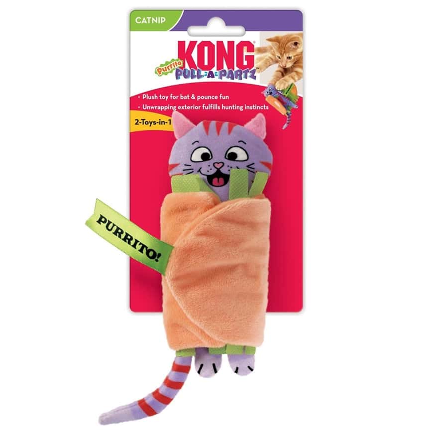 KONG Pull-A-Partz™ Purrito (CPP6) (圖片2)