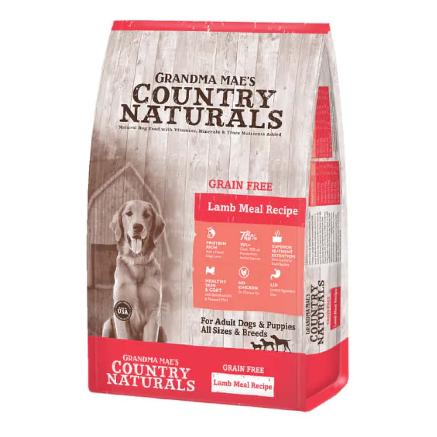 Country Naturals 狗糧 全犬種無穀物羊肉防敏 25lbs (CN0375) (圖片2)