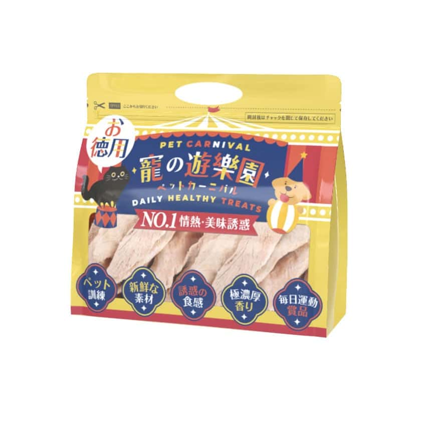 寵之遊樂園 貓狗凍乾零食 脫水鴨胸肉 1000g (圖片2)