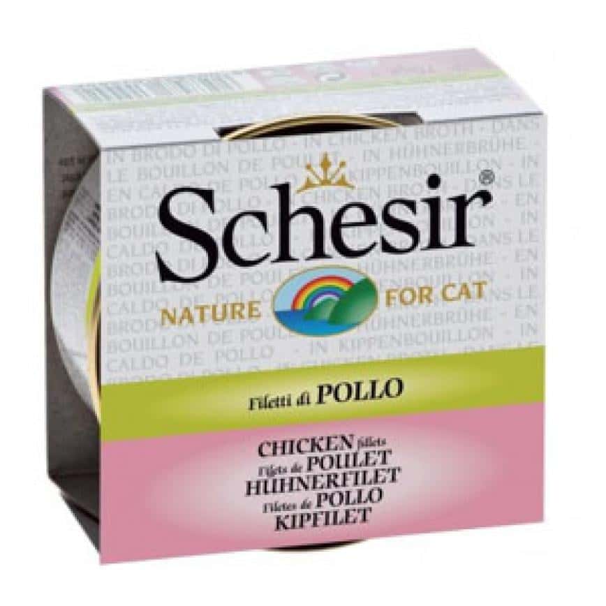 Schesir 湯煮貓罐頭 雞肉 70g (圖片2)