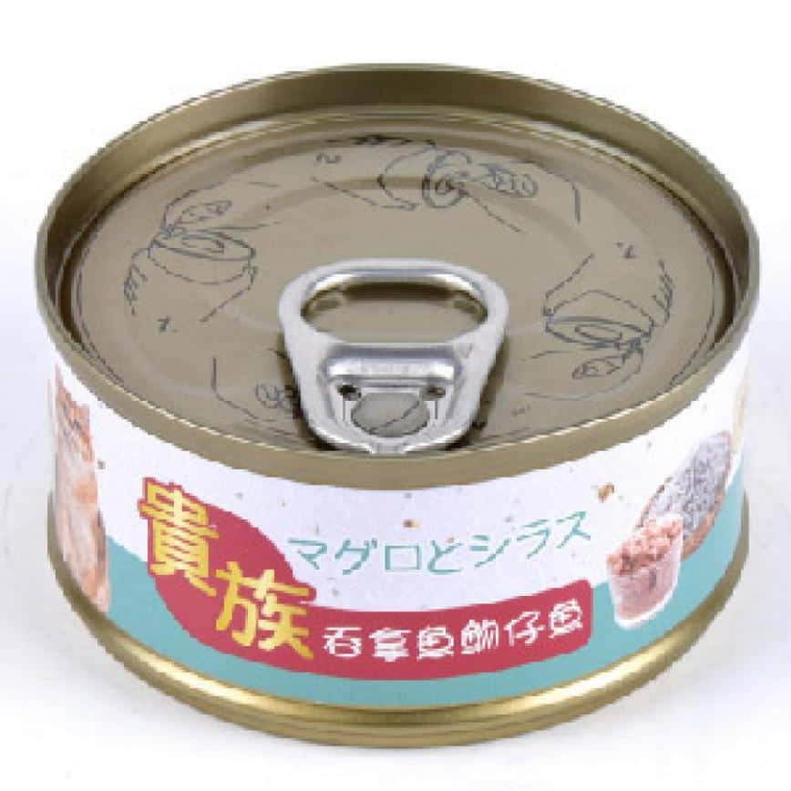 貴族 吞拿魚魩仔魚 80g (淺綠) (圖片2)