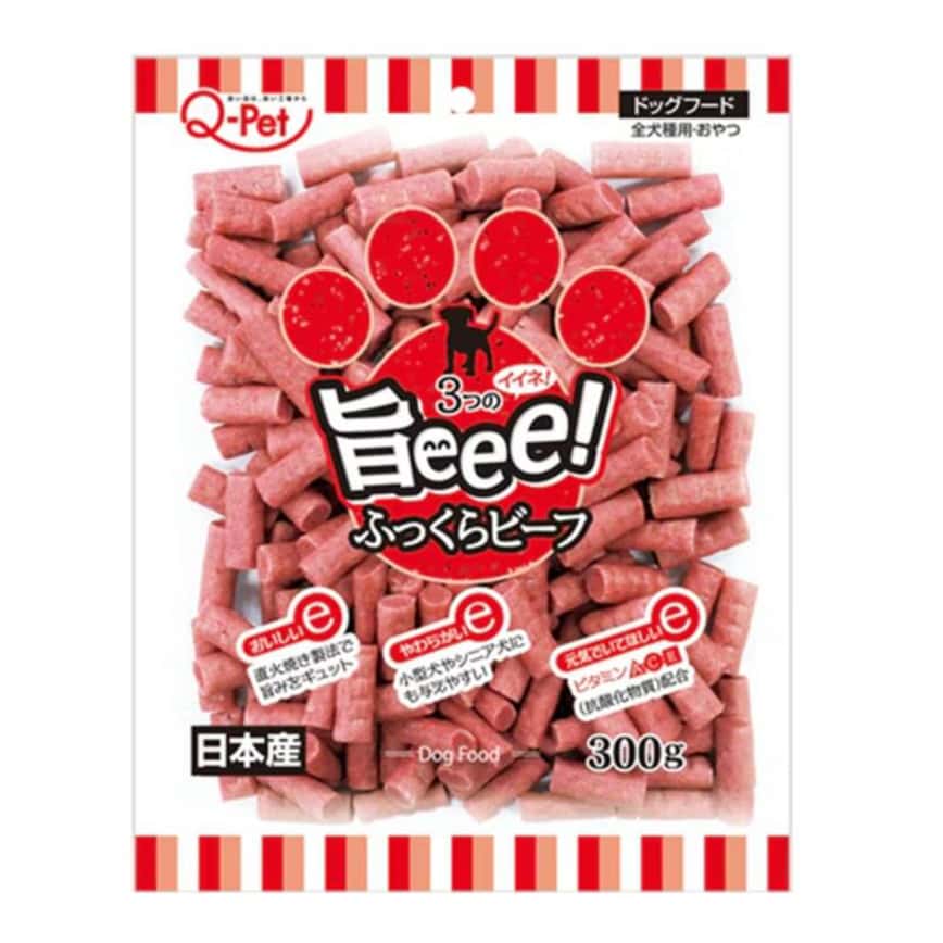 日本Q-Pet 狗小食 旨味 牛肉切條 300g (KQ049) (圖片2)