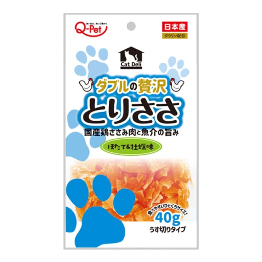 日本Q-Pet 狗小食 愛情餐廳 雞肉薄片 生蠔味 40g (KQ085) (圖片2)