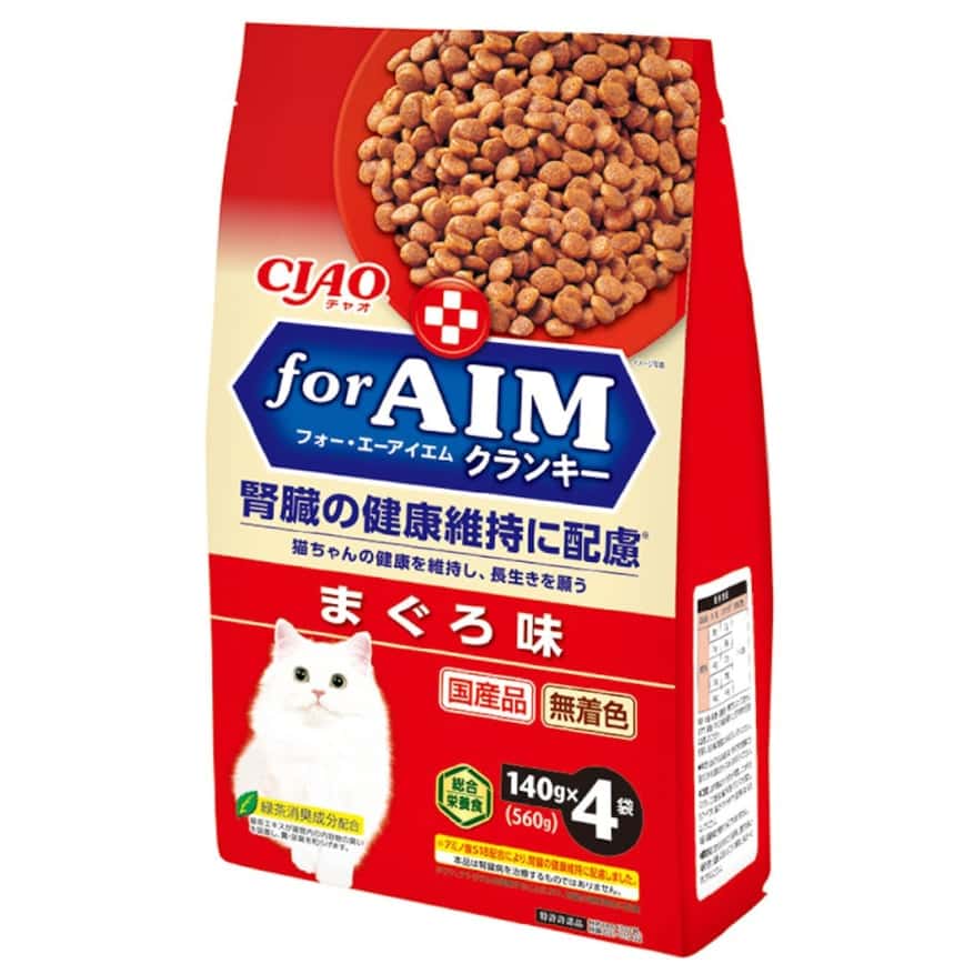 CIAO 貓糧 AIM夾心乾糧 吞拿魚味 140g×4 (CA-51) (圖片2)